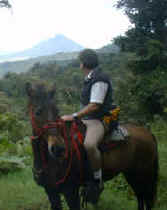 Arenal Volcano from Monteverde Cloud forest