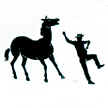walk the horse home ?