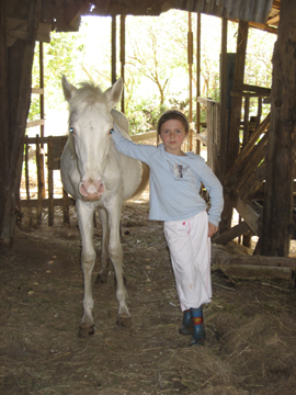 Sabine's Smiling Horse Shiri - 11 months