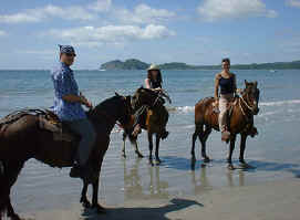 horseback riding samara beach